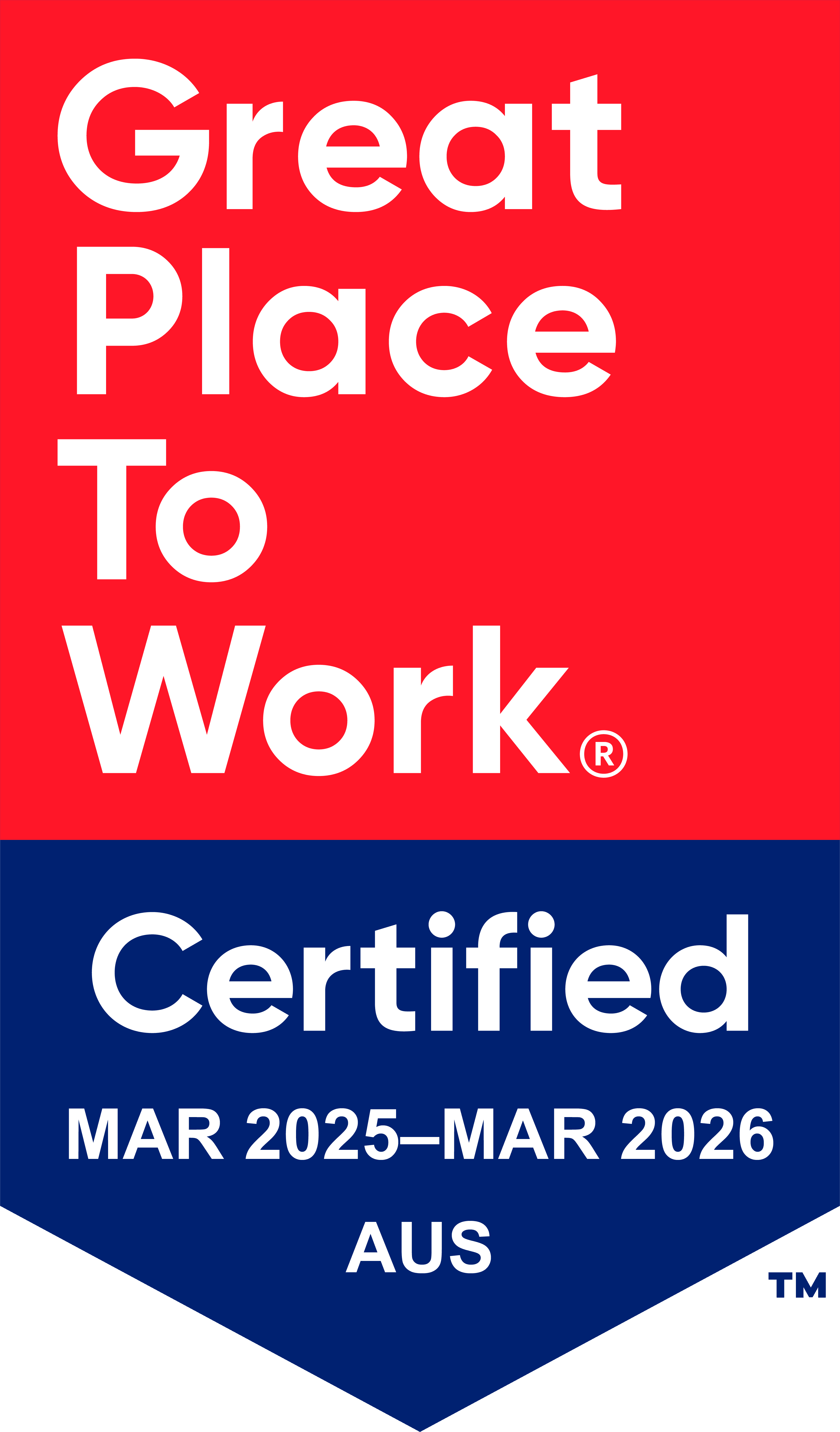gptw_Certification Badge Australia March 2025-2026 Color